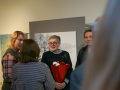 Latgolys muokslinīku dorbu izstuodis RUDINS 2023 “Taka / Styga” atkluošona Latgolys Kulturviesturis muzejā. Foto: Amanda Anusāne/portals lakuga.lv
