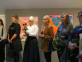 Latgolys muokslinīku dorbu izstuodis RUDINS 2023 “Taka / Styga” atkluošona Latgolys Kulturviesturis muzejā. Foto: Amanda Anusāne/portals lakuga.lv
