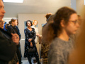 Latgolys muokslinīku dorbu izstuodis RUDINS 2023 “Taka / Styga” atkluošona Latgolys Kulturviesturis muzejā. Foto: Amanda Anusāne/portals lakuga.lv