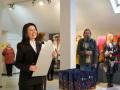 Latgolys muokslinīku dorbu izstuodis RUDINS 2023 “Taka / Styga” atkluošona Latgolys Kulturviesturis muzejā. Foto: Amanda Anusāne/portals lakuga.lv