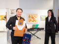 Latgolys muokslinīku dorbu izstuodis RUDINS 2023 “Taka / Styga” atkluošona Latgolys Kulturviesturis muzejā. Foto: Amanda Anusāne/portals lakuga.lv