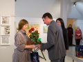 Latgolys muokslinīku dorbu izstuodis RUDINS 2023 “Taka / Styga” atkluošona Latgolys Kulturviesturis muzejā. Foto: Amanda Anusāne/portals lakuga.lv