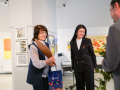 Latgolys muokslinīku dorbu izstuodis RUDINS 2023 “Taka / Styga” atkluošona Latgolys Kulturviesturis muzejā. Foto: Amanda Anusāne/portals lakuga.lv