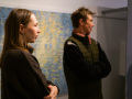 Latgolys muokslinīku dorbu izstuodis RUDINS 2023 “Taka / Styga” atkluošona Latgolys Kulturviesturis muzejā. Foto: Amanda Anusāne/portals lakuga.lv