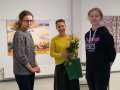 Latgolys muokslinīku dorbu izstuodis RUDINS 2023 “Taka / Styga” atkluošona Latgolys Kulturviesturis muzejā. Foto: Amanda Anusāne/portals lakuga.lv