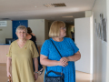 Pītera Korsaka pīminis fotoizstuodis "Latgolys boltajūs lelceļūs satyktī" atkluošona. Foto: Amanda Anusāne/portals lakuga.lv