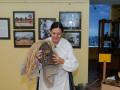 Muzejpedagogiskuo programa “Laižam čiguonūs!”. Foto: Amanda Anusāne/portals lakuga.lv