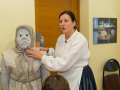 Muzejpedagogiskuo programa “Laižam čiguonūs!”. Foto: Amanda Anusāne/portals lakuga.lv