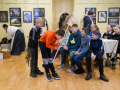 Muzejpedagogiskuo programa “Laižam čiguonūs!”. Foto: Amanda Anusāne/portals lakuga.lv