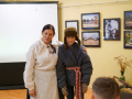 Muzejpedagogiskuo programa “Laižam čiguonūs!”. Foto: Amanda Anusāne/portals lakuga.lv