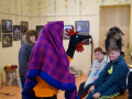 Muzejpedagogiskuo programa “Laižam čiguonūs!”. Foto: Amanda Anusāne/portals lakuga.lv