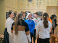 Muzejpedagogiskuo programa “Laižam čiguonūs!”. Foto: Amanda Anusāne/portals lakuga.lv