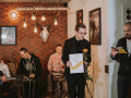 Konkursa "Latgolys prozys skaitejumi 2023" nūslāguma pasuokums "Proza i karbonadis". Foto: Amanda Anusāne/latgalīšu kulturys kusteiba "Volūda"