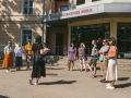 Spēlis "Latgalīšu vodūdai draudzeiga vīta – ite Rēzekne" atkluošona. Foto: Amanda Anusāne/portals lakuga.lv