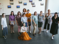 Spēlis "Latgalīšu vodūdai draudzeiga vīta – ite Rēzekne" atkluošona. Foto: Amanda Anusāne/portals lakuga.lv