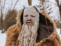 Storptautyskais maskuošonuos festivals Viļānūs. Foto: Amanda Anusāne/lakuga.lv