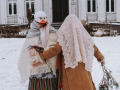 Storptautyskais maskuošonuos festivals Viļānūs. Foto: Amanda Anusāne/lakuga.lv