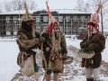 Storptautyskais maskuošonuos festivals Viļānūs. Foto: Amanda Anusāne/lakuga.lv
