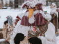 Storptautyskais maskuošonuos festivals Viļānūs. Foto: Amanda Anusāne/lakuga.lv