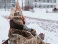 Storptautyskais maskuošonuos festivals Viļānūs. Foto: Amanda Anusāne/lakuga.lv
