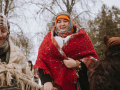 Storptautyskais maskuošonuos festivals Viļānūs. Foto: Amanda Anusāne/lakuga.lv