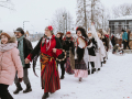 Storptautyskais maskuošonuos festivals Viļānūs. Foto: Amanda Anusāne/lakuga.lv