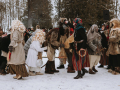 Storptautyskais maskuošonuos festivals Viļānūs. Foto: Amanda Anusāne/lakuga.lv