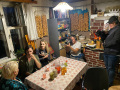 Raidejuma "Neatklātā Latgale" komandys gasteišona Latgolā. Foto nu Sandija Semjonova personeiguo arhiva