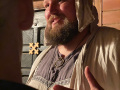 Raidejuma "Neatklātā Latgale" komandys gasteišona Latgolā. Foto nu Sandija Semjonova personeiguo arhiva