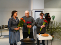 Olgys i Valda Pauliņu keramikys izstuode “Radeits Latgolā”. Foto: Amanda Anusāne/portals lakuga.lv