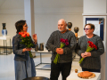 Olgys i Valda Pauliņu keramikys izstuode “Radeits Latgolā”. Foto: Amanda Anusāne/portals lakuga.lv