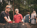 "Pīterkolns" jaunuo keramikys cepļa atkluošona. Foto: Amanda Anusāne/portals lakuga.lv
