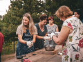 "Pīterkolns" jaunuo keramikys cepļa atkluošona. Foto: Amanda Anusāne/portals lakuga.lv