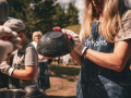 "Pīterkolns" jaunuo keramikys cepļa atkluošona. Foto: Amanda Anusāne/portals lakuga.lv