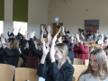 24. skotuvis runys konkurss “Vuolyudzāni” i 23. atkluotuo latgalīšu rokstu volūdys i kulturviesturis olimpiade. Foto: Marta Puzāka/lakuga.lv