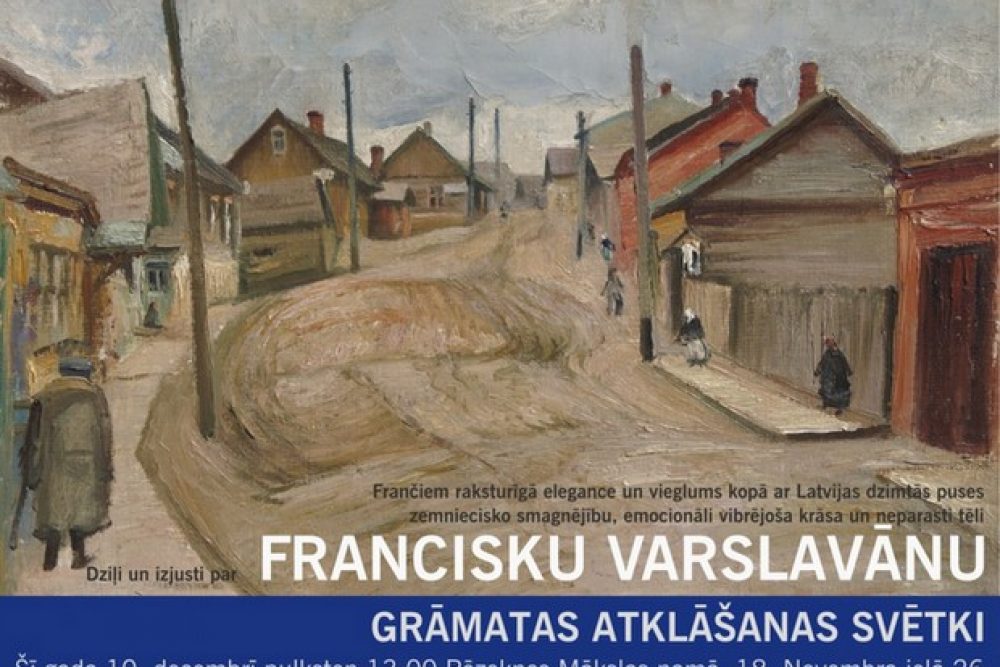 Rēzeknē atvērs gruomotu par Francisku Varslavānu