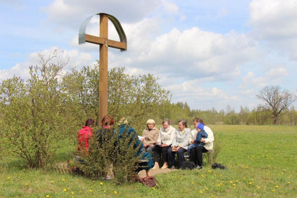 Latgolys namaterialais kulturys montuojums: maja dzīduojumi Dagdys nūvodā