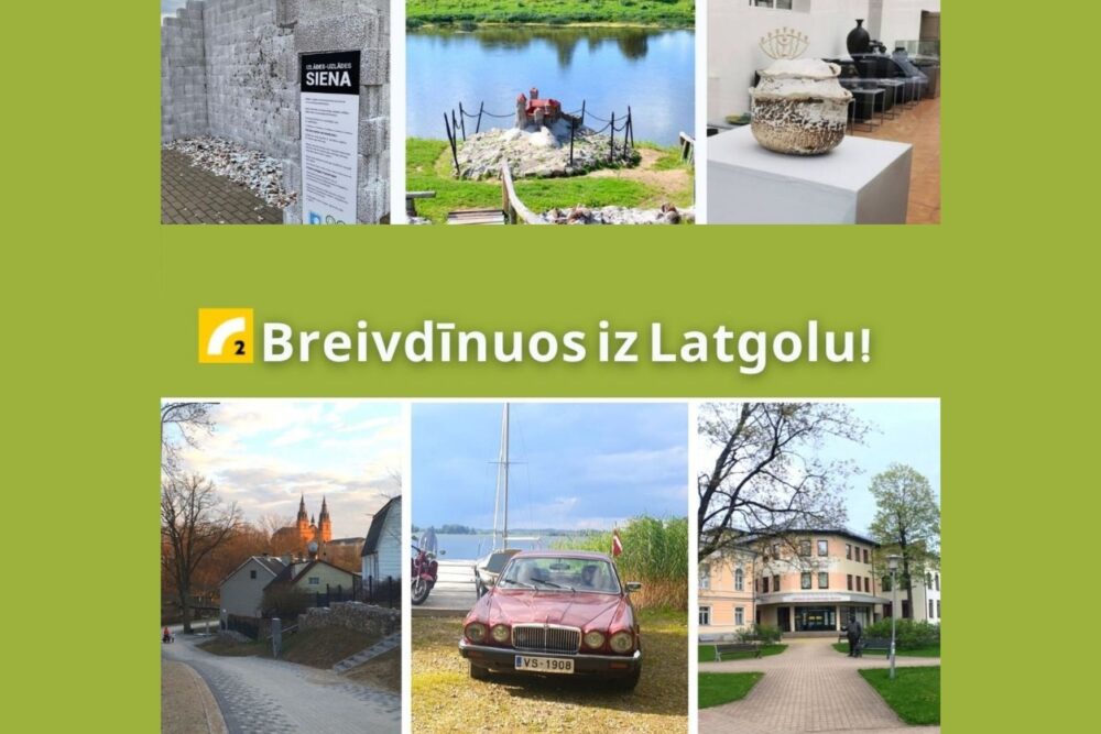 Turisma sezonā iz Latgolu aicynoj raidejums “Breivdīnuos iz Latgolu”