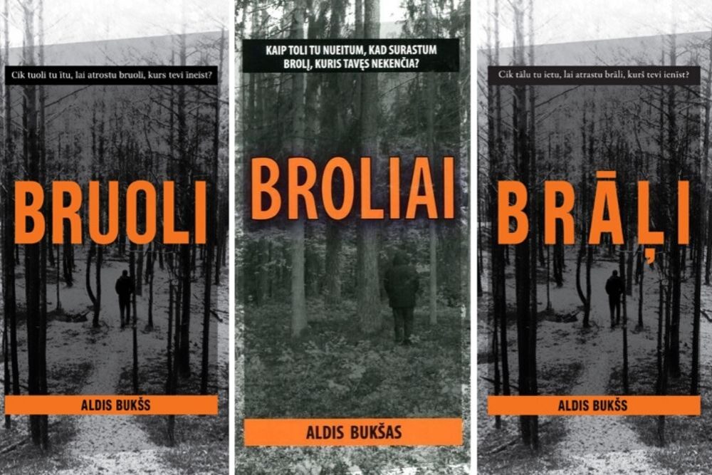 Alda Bukša kriminalromans “Bruoli” izdūts ari lītaunīku volūdā