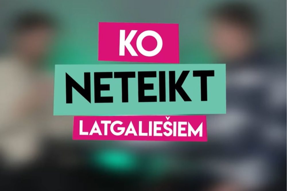 TV3 raidejumā rauga izzynuot, kū nasaceit latgalīšam