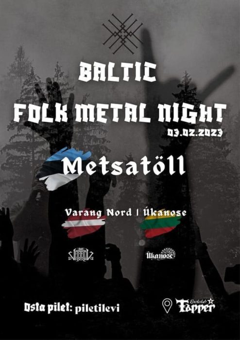 "Varang Nord" i "Ūkanose" koncerts @ "Rockclub Tapper" Tallinā