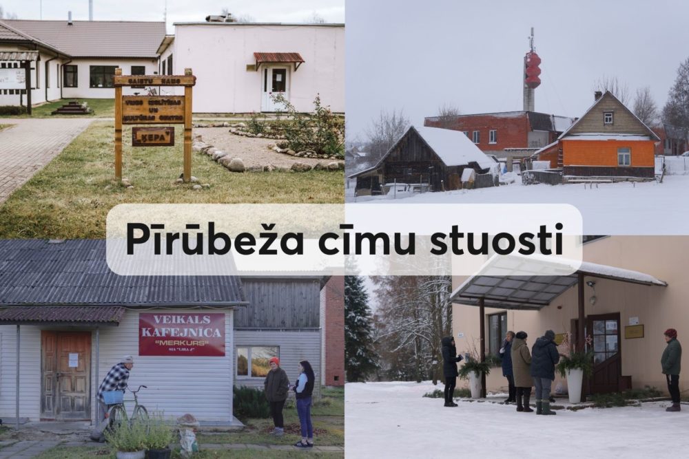 Dzeive pīrūbežā. Cīmu stuostu apkūpuojums