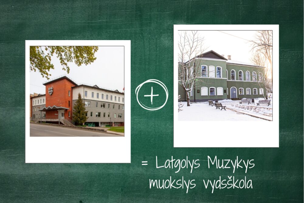 Apvīnojūt div školys, tiks izveiduota Latgolys Muzykys i muokslys vydsškola