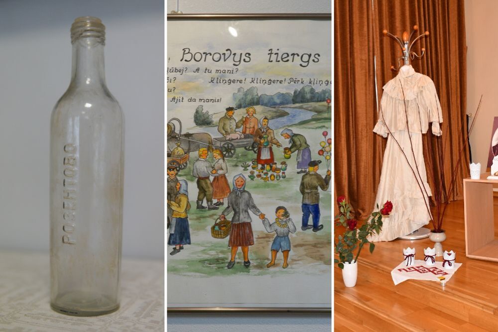 Pīna butele, Borovys tierga skots i kuozu kleita – Maltys viesturis muzeja kruojuma duorgumi