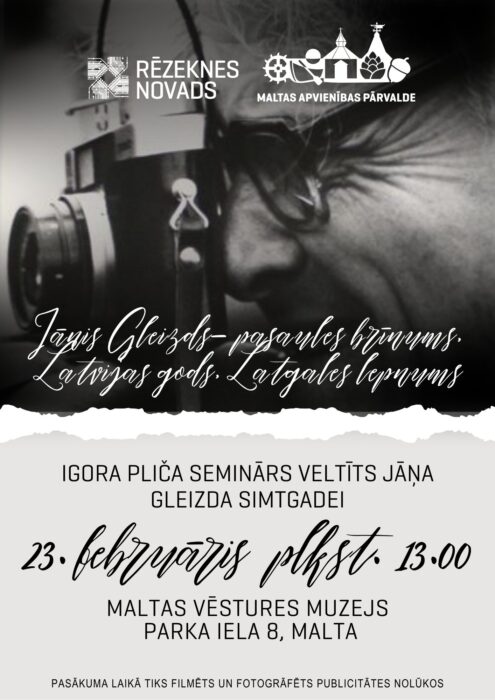 Igora Pliča seminars par Juoni Gleizdu @ Maltys viesturis muzejs