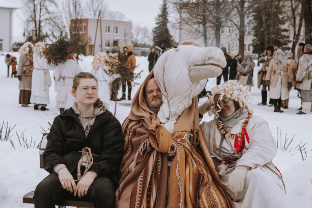 Mīžvylki, budieli i čyguoni – kai paguoja Storptautyskais masku festivals Viļānūs