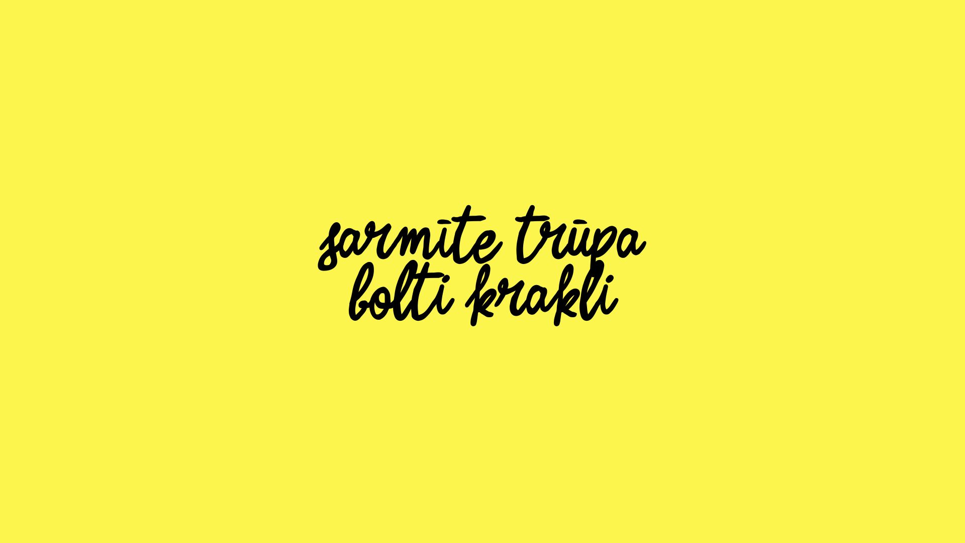 Sarmīte Trūpa. Bolti krakli - lakuga.lv