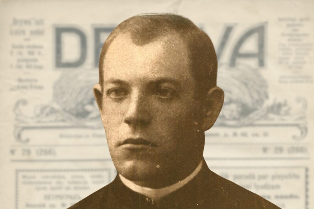 Kaunētīs nu sova vuorda i dzimtinis ir napīdūdams grāks. Kazimiram Skryndam – 150