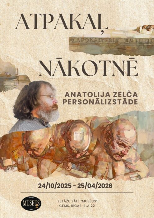 Anatolija Zelča izstuode "Atpakaļ nākotnē" @ Izstuožu zāle "Museus"