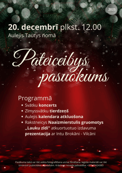 Pateiceibys pasuokums @ Aulejis tautys noms